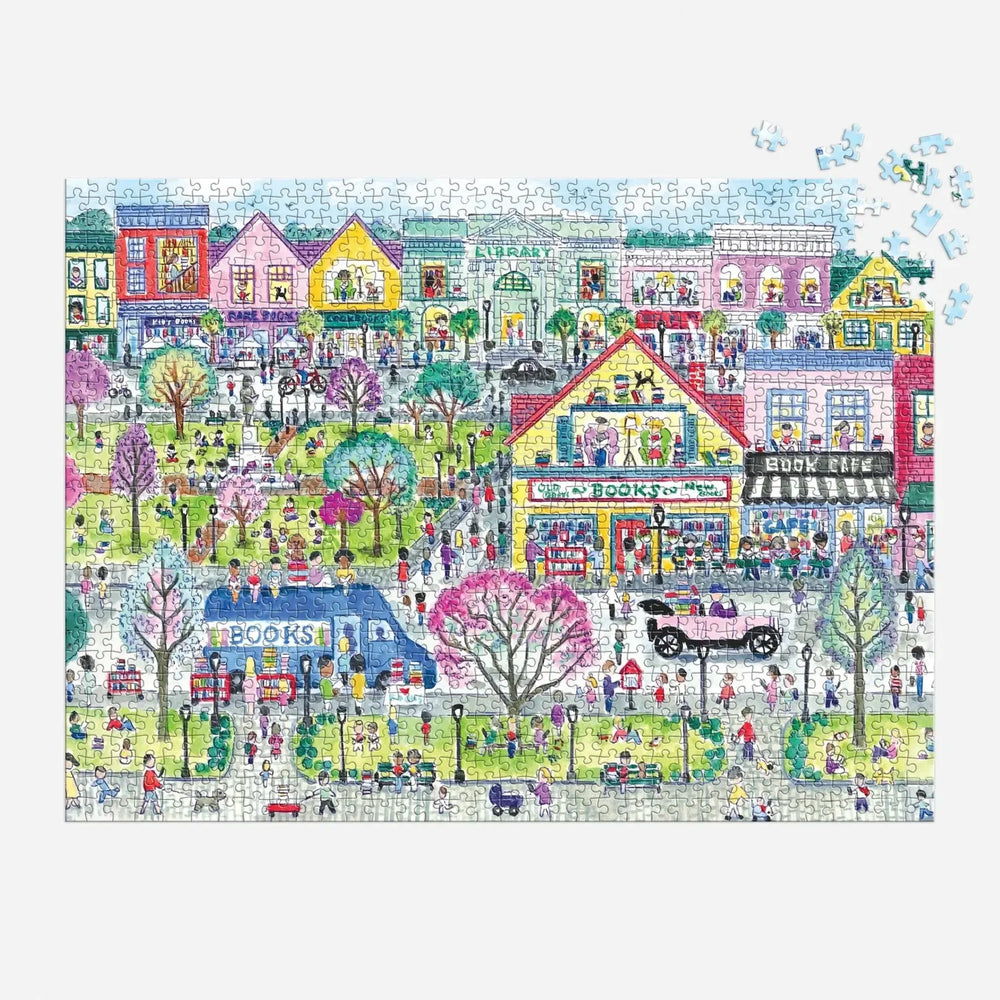 Book Town 1000 Piece Jigsaw Puzzle Galison (ONLINE ORDER ONLY)