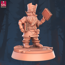 3D Printed STL Miniatures Books and Tomes Set 28 - 32mm War Gaming D&D (Online Only)