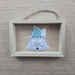 Gnome Book Lover Stickers (ONLINE ORDER ONLY)