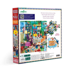 Books & Tea by the Sea 1000 Piece Jigsaw Puzzle eeBoo