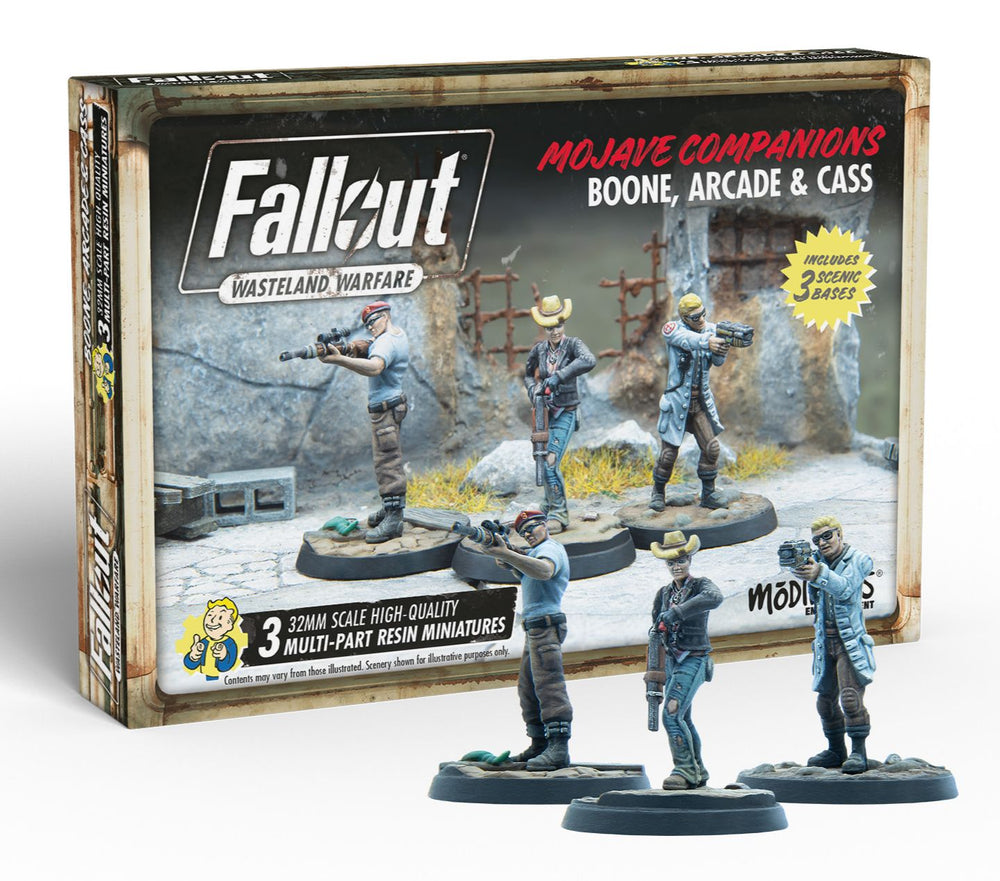 Fallout: Wasteland Warfare - Mojave Companions - Boone Arcade and Cass (ONLINE ORDER ONLY)