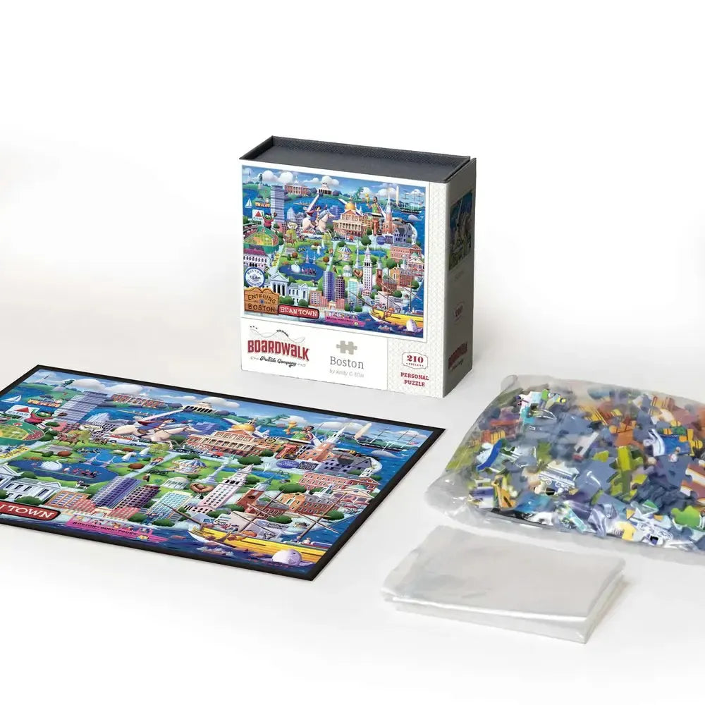 Boston 210 Piece Jigsaw Puzzle Boardwalk (ONLINE ORDER ONLY)