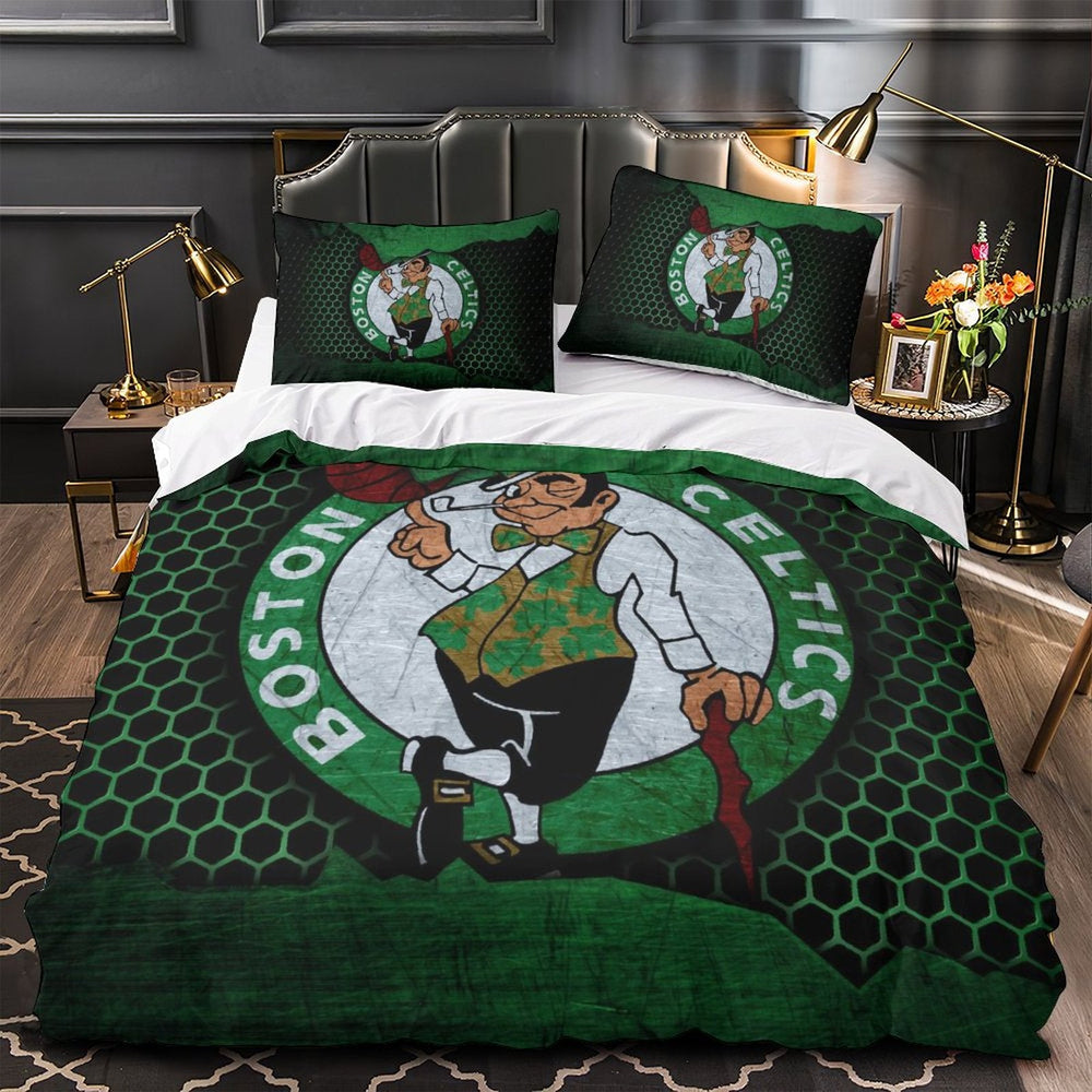 Boston Celtics Bedding Set Quilt Cover Without Filler (Online Order Only)