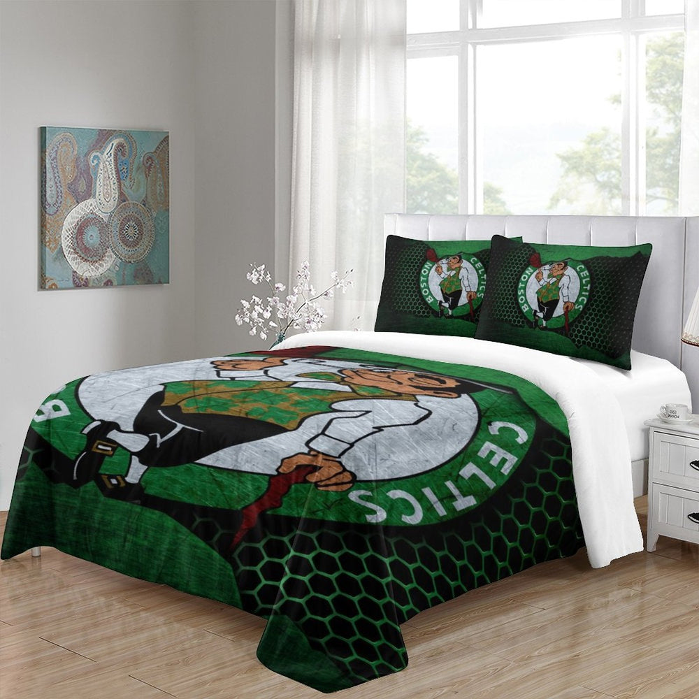 Boston Celtics Bedding Set Quilt Cover Without Filler (Online Order Only)