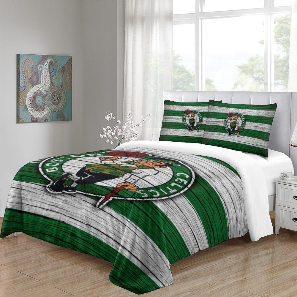 Boston Celtics Bedding Set Quilt Cover Without Filler (Online Order Only)