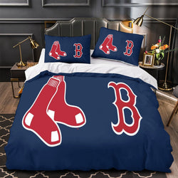 Boston Red Sox Bedding Set Quilt Cover Without Filler (Online Order Only)