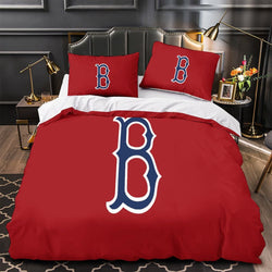 Boston Red Sox Bedding Set Quilt Cover Without Filler (Online Order Only)