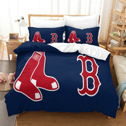 Boston Red Sox Bedding Set Quilt Cover Without Filler (Online Order Only)