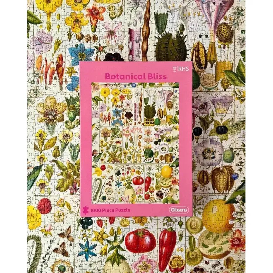Botanical Bliss 1000 Piece Jigsaw Puzzle Gibsons (ONLINE ORDER ONLY)
