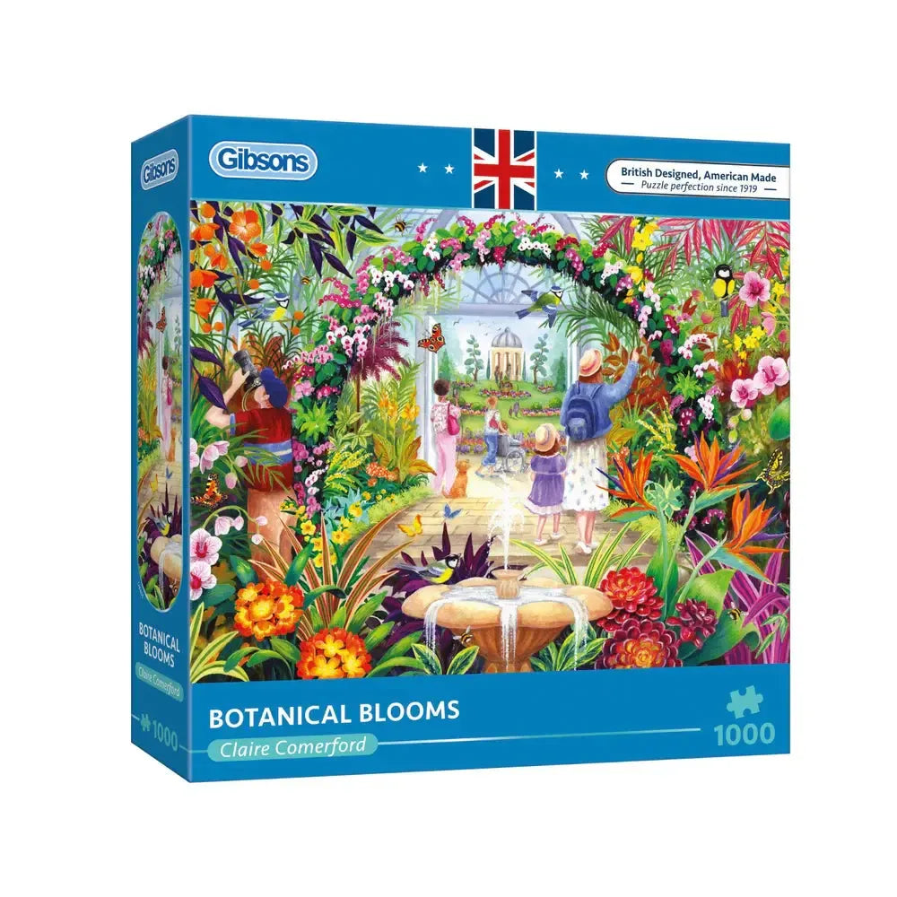 Botanical Blooms 1000 Piece Jigsaw Puzzle Gibsons (ONLINE ORDER ONLY)