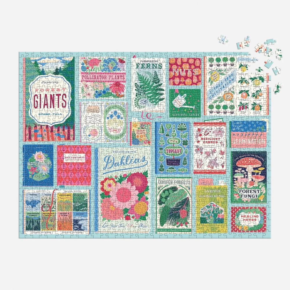 Botanist Bookshelf 1000 Piece Jigsaw Puzzle Galison