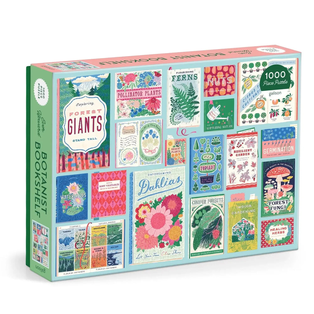 Botanist Bookshelf 1000 Piece Jigsaw Puzzle Galison