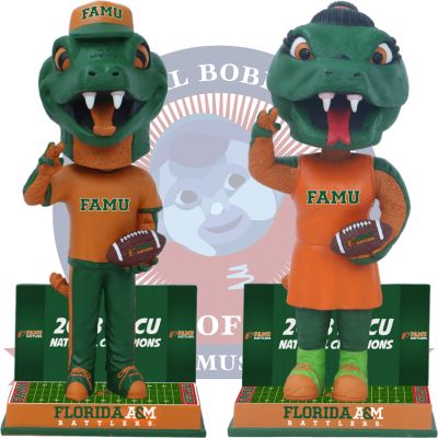 Florida A&M Rattlers 2023 HBCU National Champions Mascot Bobbleheads (ONLINE ORDER ONLY)