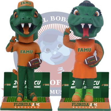 Florida A&M Rattlers 2023 HBCU National Champions Mascot Bobbleheads (ONLINE ORDER ONLY)