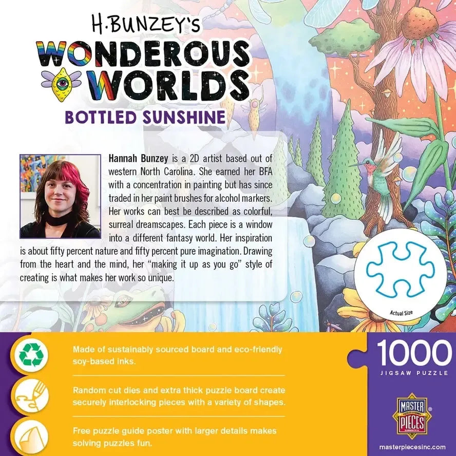 Bottled Sunshine Wonderous Worlds 1000 Piece Jigsaw Puzzle MasterPieces