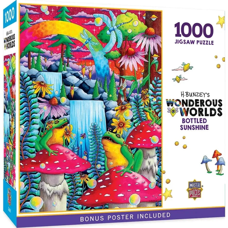 Bottled Sunshine Wonderous Worlds 1000 Piece Jigsaw Puzzle MasterPieces