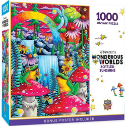 Bottled Sunshine Wonderous Worlds 1000 Piece Jigsaw Puzzle MasterPieces