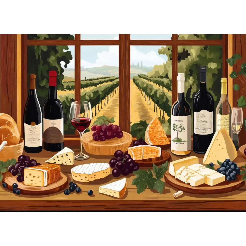 Bottles & Bites 1000 Piece Jigsaw Puzzle Snappy
