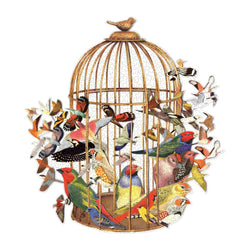 Bouquet of Birds 750 Piece Jigsaw Puzzle Galison (ONLINE ORDER ONLY)