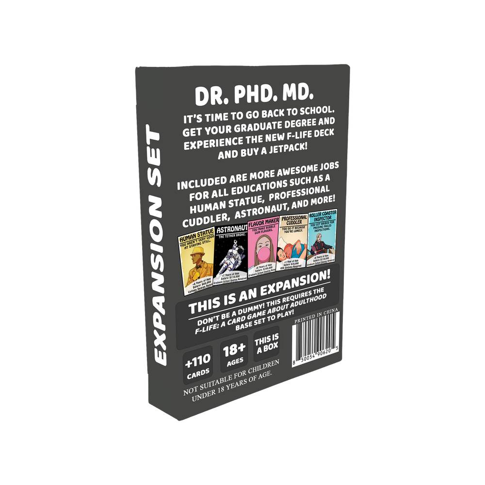 F-Life: Graduate School & Extreme Jobs Expansion Pack #5 (ONLINE ORDER ONLY)