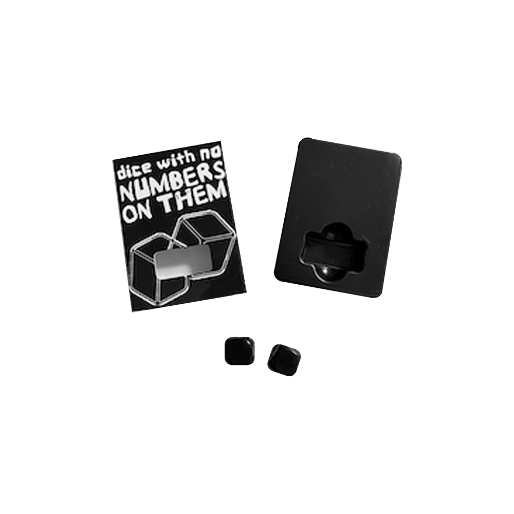 Dice With No Numbers On Them (Online Order Only)