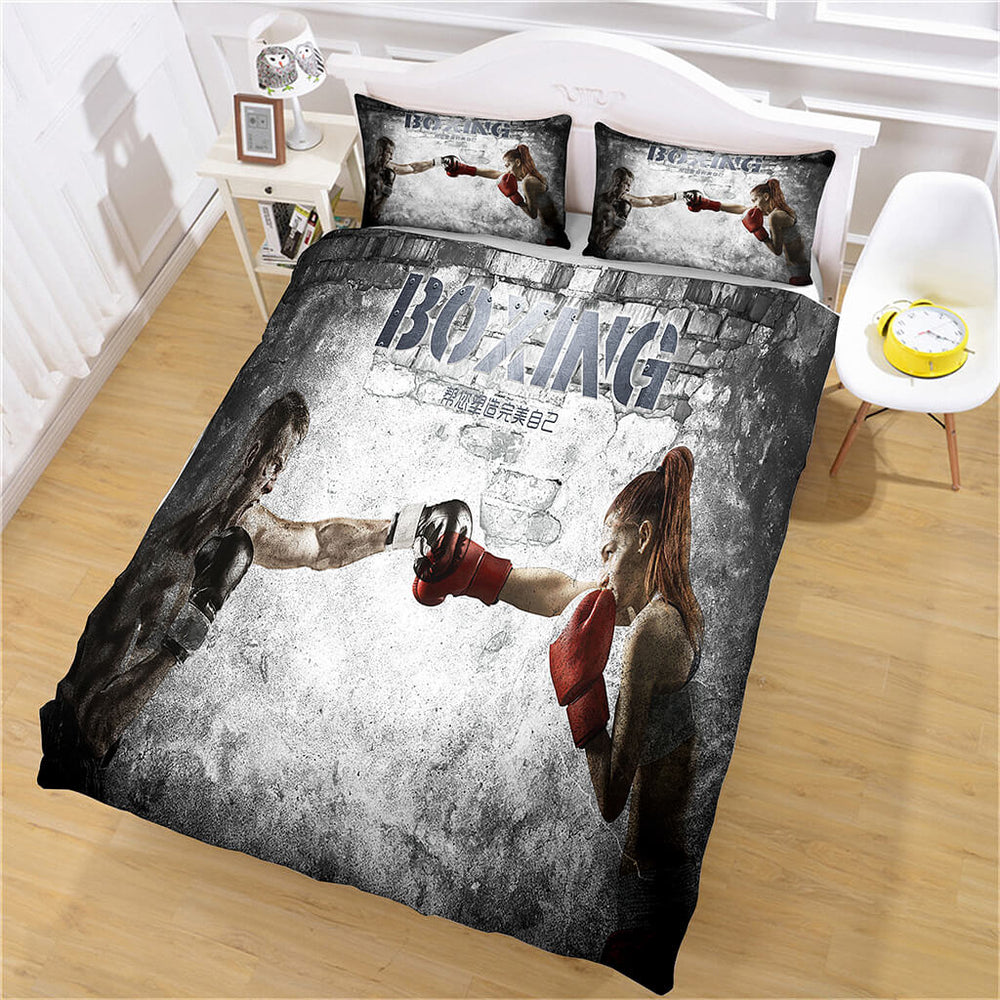 Boxing Bedding Set Cosplay Quilt Cover Without Filler (Online Order Only)