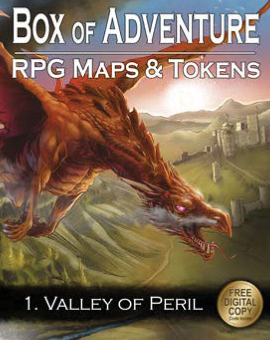 Box of Adventure: Valley of Peril - RPG Maps & Tokens (ONLINE ORDER ONLY)
