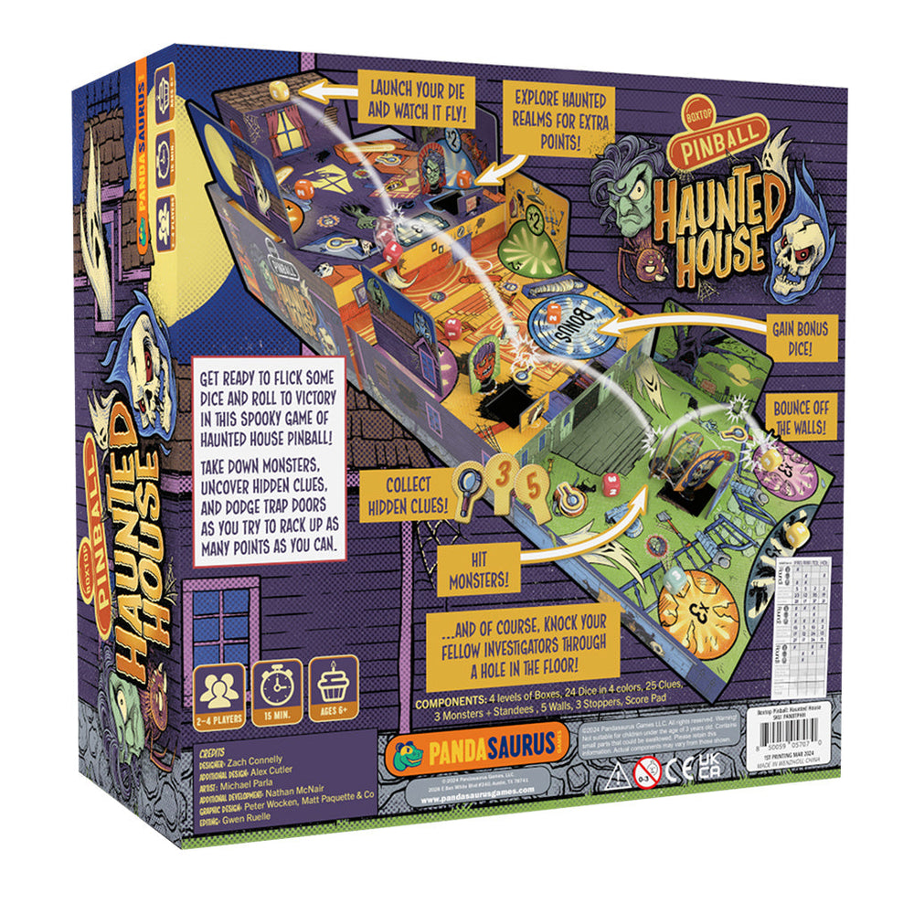 Boxtop Pinball: Haunted House (ONLINE ORDER ONLY)
