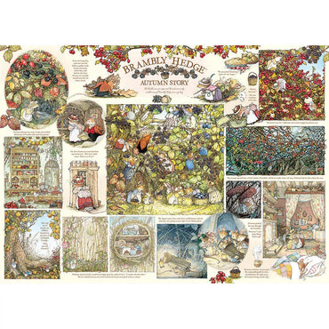 Brambly Hedge Autumn Story 1000 Piece Jigsaw Puzzle Cobble Hill (ONLINE ORDER ONLY)