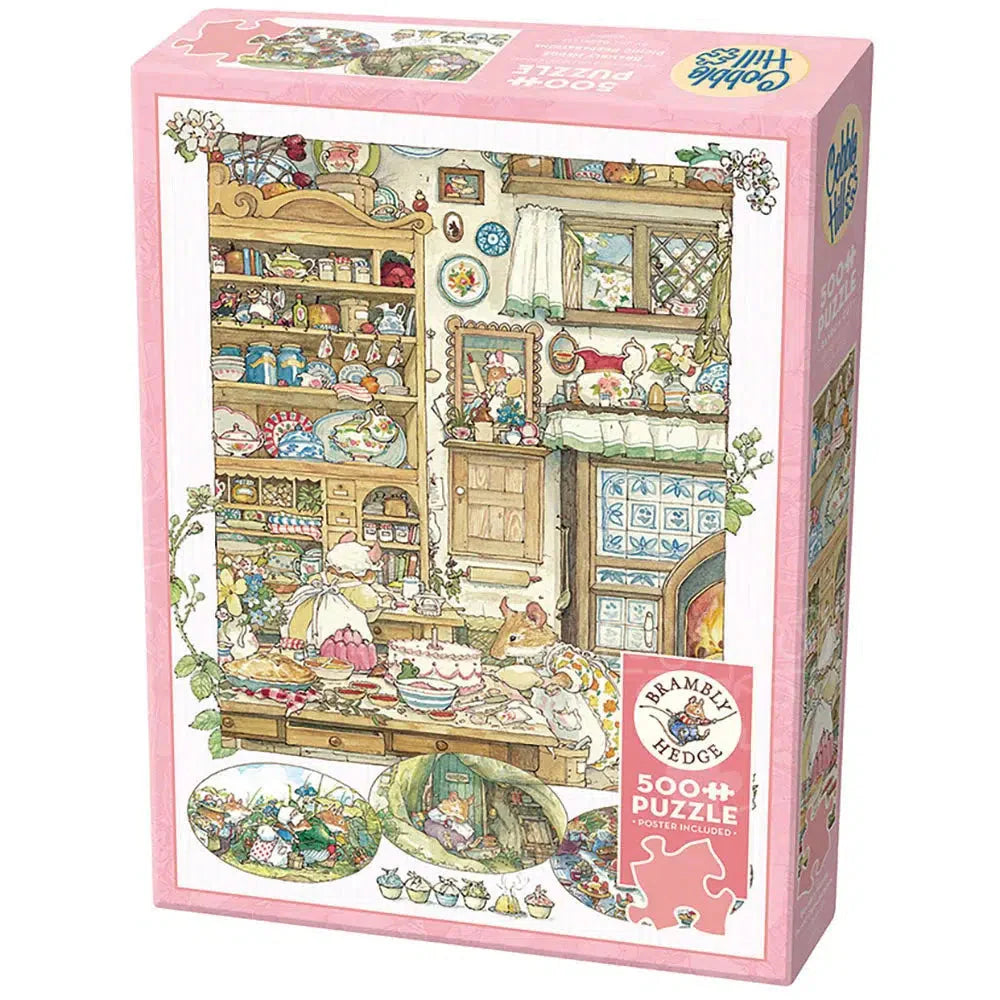 Brambly Hedge Picnic Preparations 500 Piece Jigsaw Puzzle Cobble Hill (ONLINE ORDER ONLY)