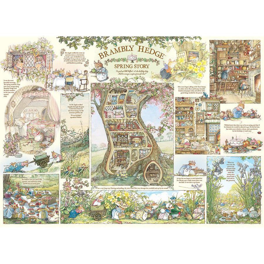 Brambly Hedge Spring Story 1000 Piece Jigsaw Puzzle Cobble Hill (ONLINE ORDER ONLY)