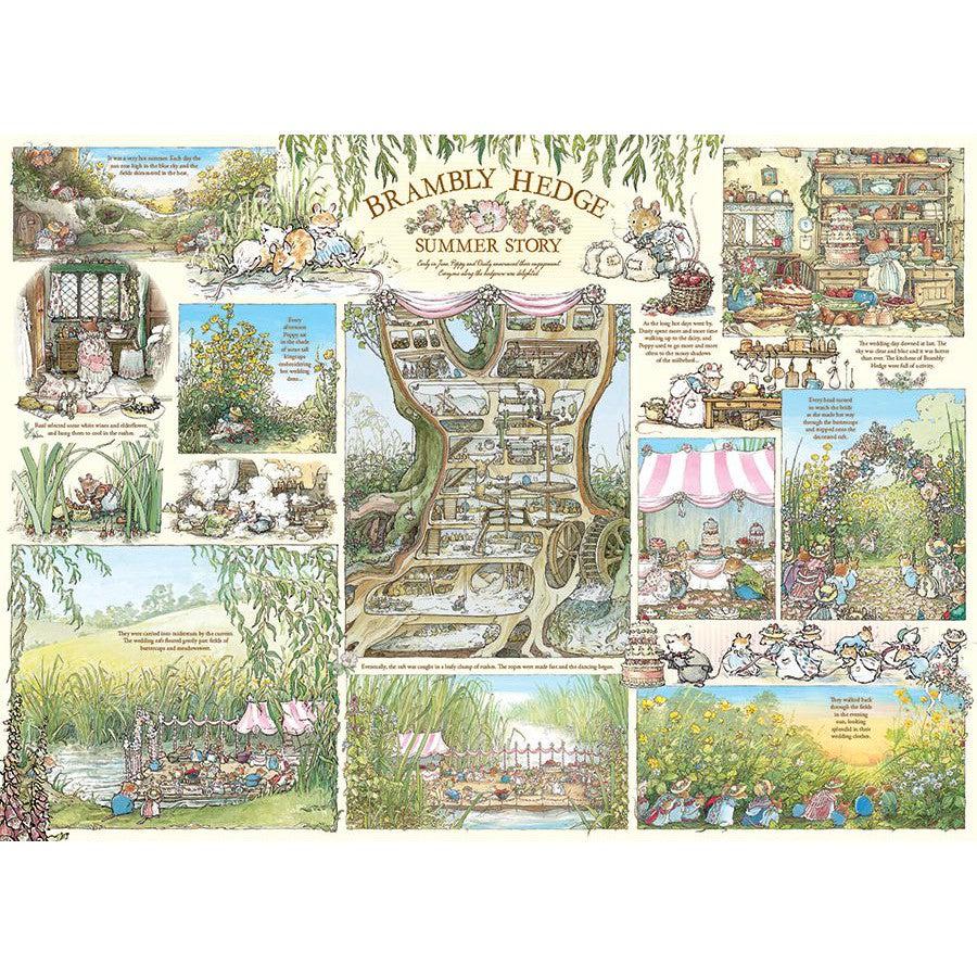 Brambly Hedge Summer Story 1000 Piece Jigsaw Puzzle Cobble Hill (ONLINE ORDER ONLY)