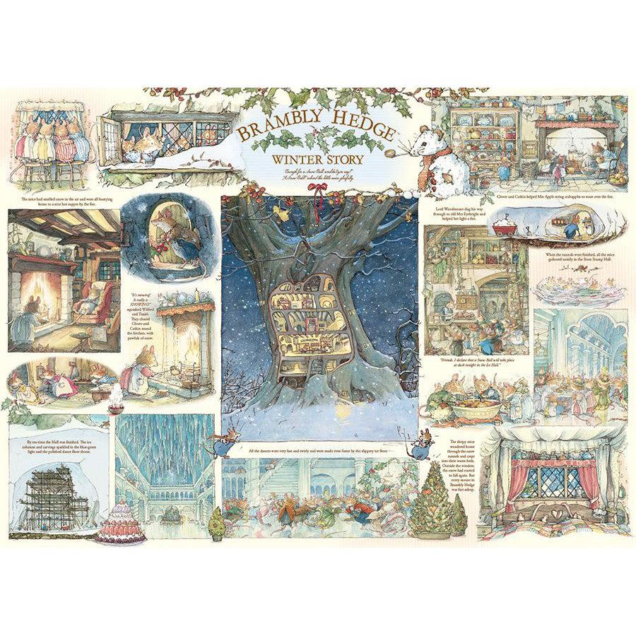 Brambly Hedge Winter Story 1000 Piece Jigsaw Puzzle Cobble Hill (ONLINE ORDER ONLY)
