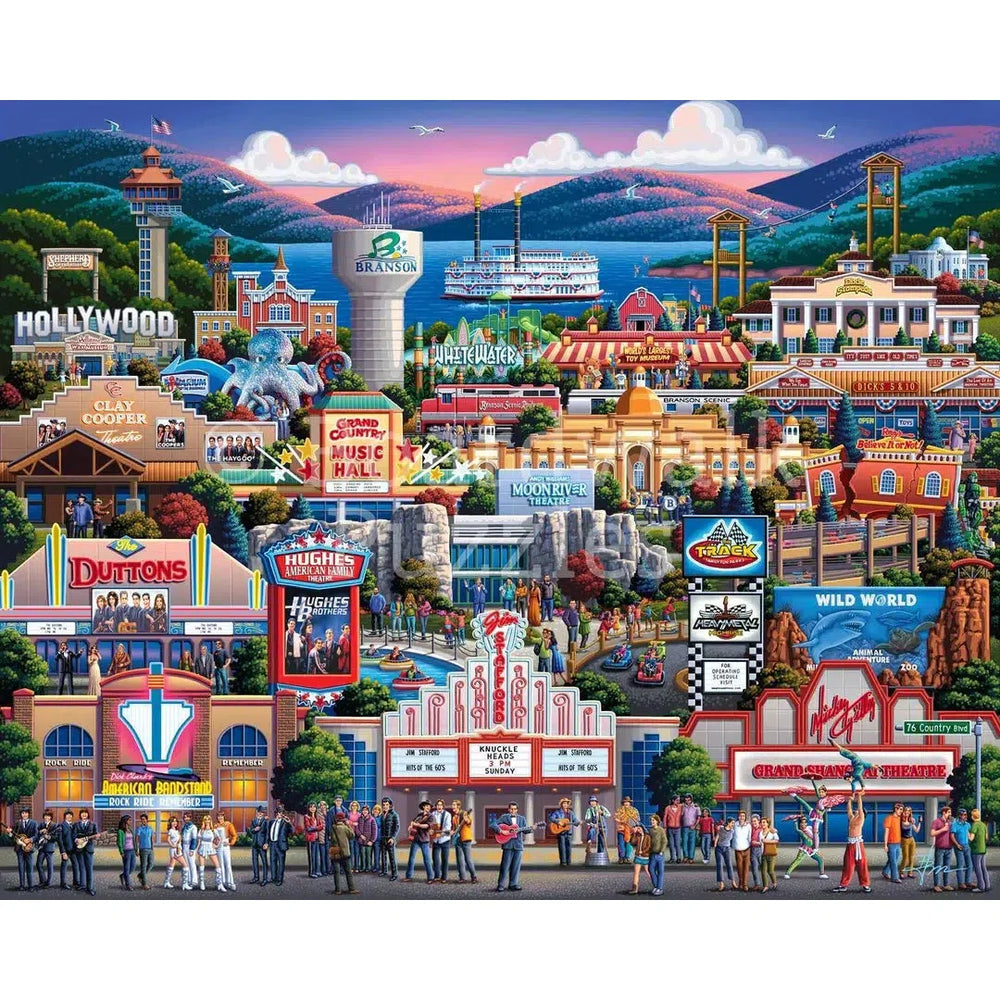 Branson 210 Piece Jigsaw Puzzle Boardwalk (ONLINE ORDER ONLY)
