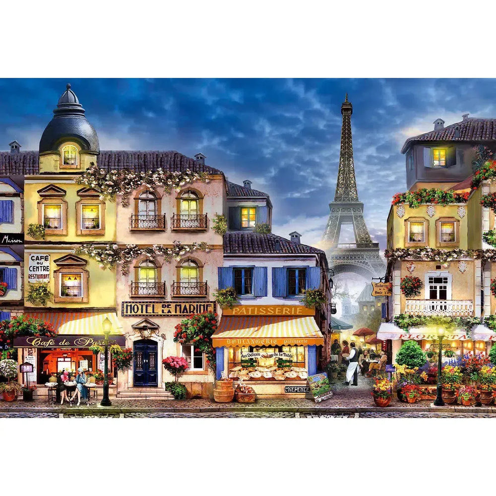 Breakfast in Paris 300 Piece Wood Jigsaw Puzzle Wooden City (ONLINE ORDER ONLY)