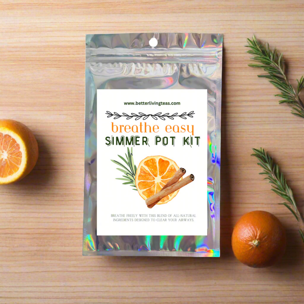Stovetop Potpourri Simmer Pot Kits-  Breathe Easy Natural Congestion Relief (ONLINE ORDER ONLY)