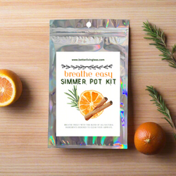 Stovetop Potpourri Simmer Pot Kits-  Breathe Easy Natural Congestion Relief (ONLINE ORDER ONLY)