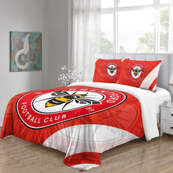 Brentford FC Bedding Set Duvet Cover Without Filler (Online Order Only)
