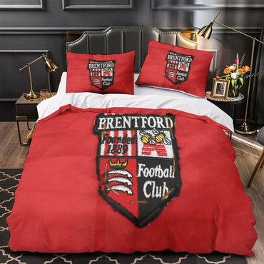Brentford FC Bedding Set Duvet Cover Without Filler (Online Order Only)