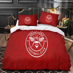 Brentford FC Bedding Set Duvet Cover Without Filler (Online Order Only)