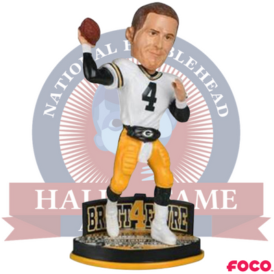 Brett Favre Green Bay Packers Career Stats Bobblehead (ONLINE ORDER ONLY)