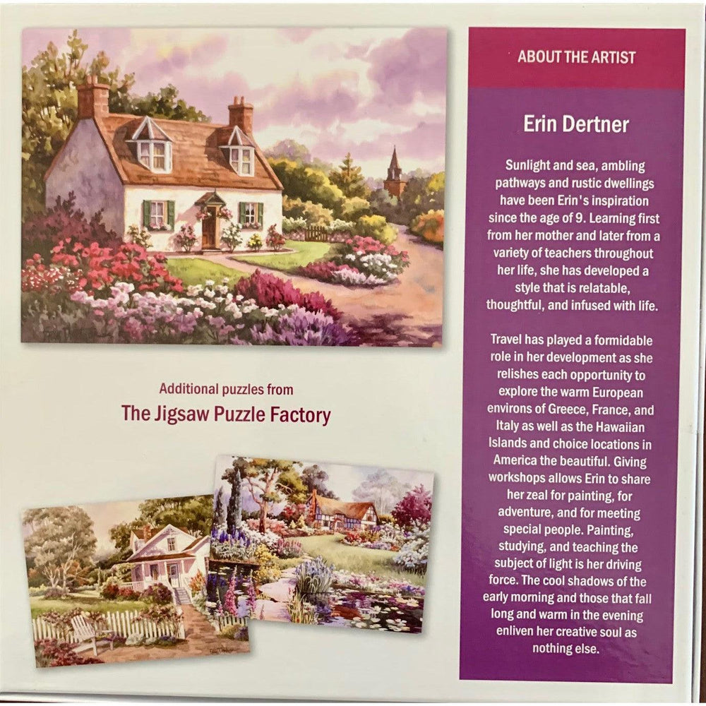Bright & Blissful Country Cottages 1000 Piece Jigsaw Puzzle Leap Year (ONLINE ORDER ONLY)