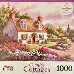 Bright & Blissful Country Cottages 1000 Piece Jigsaw Puzzle Leap Year (ONLINE ORDER ONLY)
