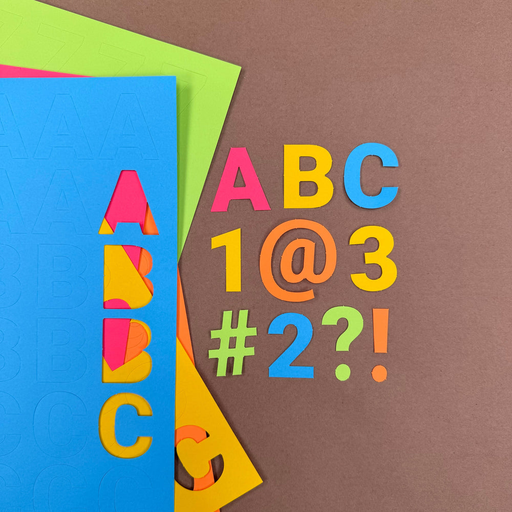 Bulletin Board Letters – 1.5 inch