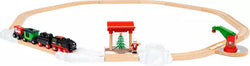 Brio: World Train Set Christmas Steaming Train Set (ONLINE ORDER ONLY)
