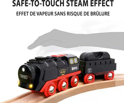 Brio: World Train Set Christmas Steaming Train Set (ONLINE ORDER ONLY)