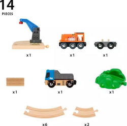 Brio: World Train Set Starter Lift & Load Set (ONLINE ORDER ONLY)