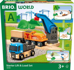 Brio: World Train Set Starter Lift & Load Set (ONLINE ORDER ONLY)