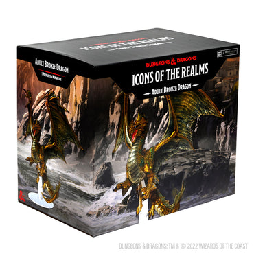D&D: Icons of the Realms - Adult Bronze Dragon (ONLINE ORDER ONLY)