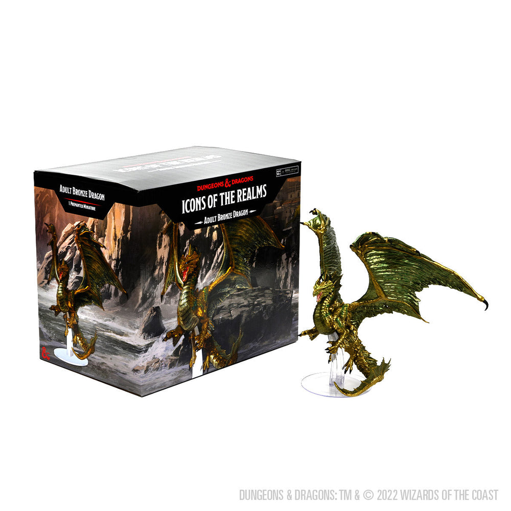 D&D: Icons of the Realms - Adult Bronze Dragon (ONLINE ORDER ONLY)